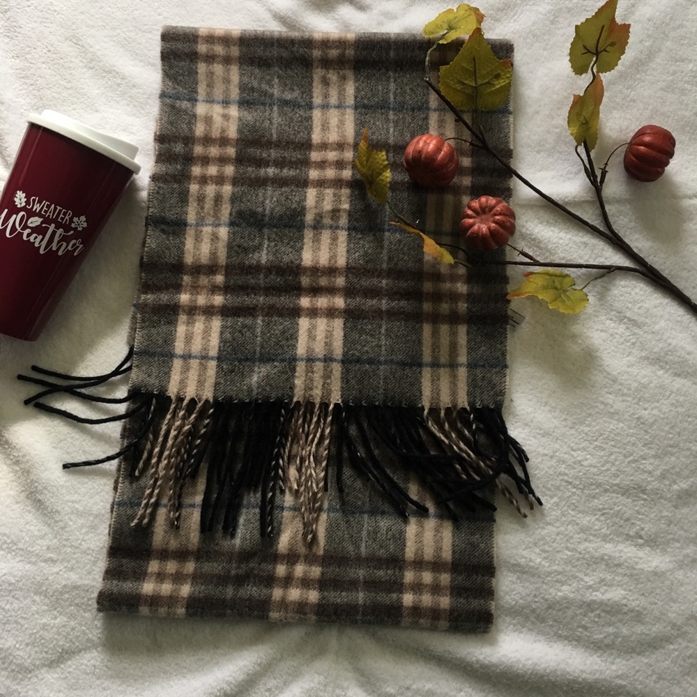 Wool/cashmere Scarf unisex - Picture 2 of 7